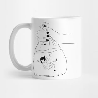 Hold me while I sink Mug